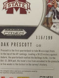 2020 Prizm Draft Picks Prizms Purple and Green #24 Dak Prescott /199