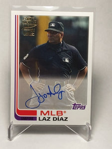 2019 Topps Archives Fan Favorites Autographs #FFALD Laz Diaz