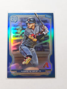 2020 Topps Gypsy Queen Chrome Box Toppers Blue Refractors #295 Ketel Marte /99