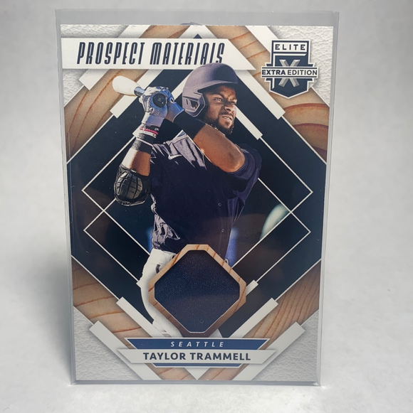 2020 Elite Extra Edition Prospect Materials #6 Taylor Trammell