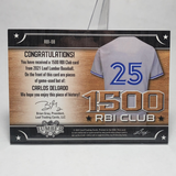 2021 Leaf Lumber 1500 RBI Club Carlos Delgado 13/25