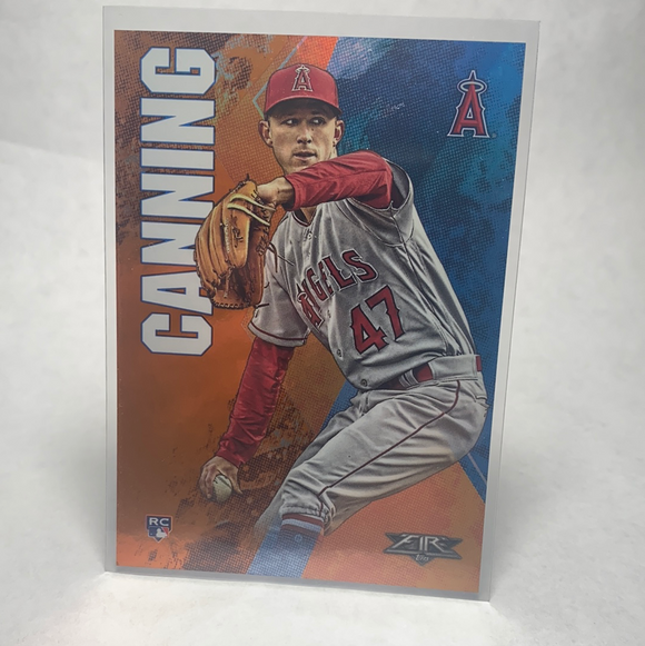 2019 Topps Fire Orange #35 Griffin Canning 202/299