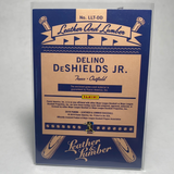 2019 Panini Leather and Lumber Triple Bat-Jersey Relics Gold Delino DeShields Jr. 229/299