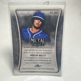 2020 Leaf Metal Draft Silver Mojo #BAAW2 Austin Wells Autograph