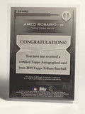 2019 Topps Tribute Autographs Green #TAARO Amed Rosario /99