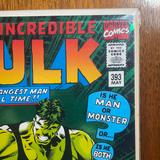 The Incredible Hulk, Vol. 1, Issue 393 (Barcode)