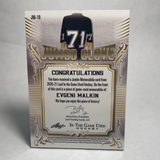 2020-21 ITG Used Jumbo Memorabilia Silver #JM19 Evgeni Malkin 2/2