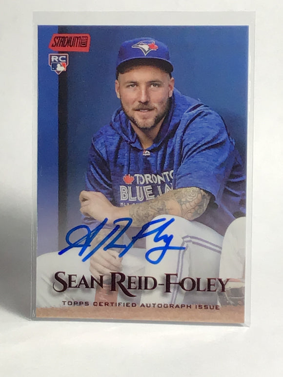 2019 Stadium Club Autographs Red Foil #SCASR Sean Reid-Foley /50