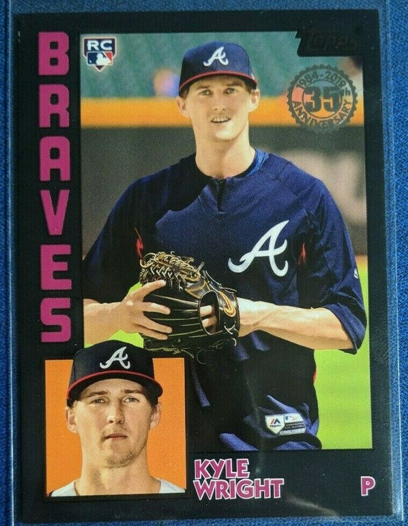 2019 Topps '84 Topps Rookies Black Kyle Wright 256/299